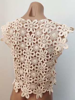 Crochet Flowers T-shirt