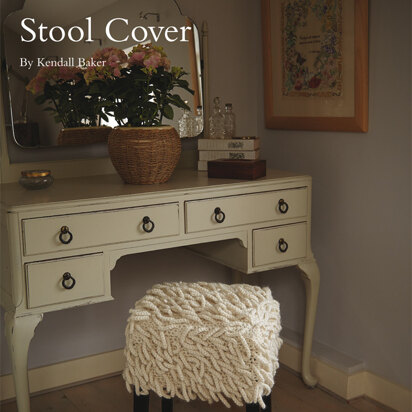 Stool Cover in Rowan Creative Focus Worsted