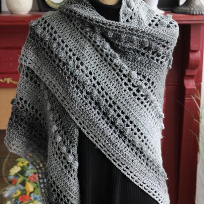 Morning Mist Shawl