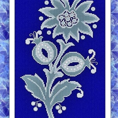 Alessandra Adelaide Frozen Flower #1 - AAN590 -  Leaflet