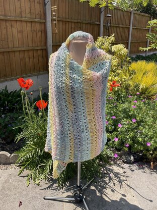 Sorbet Dreams Shawl