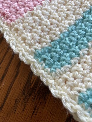 Pastel Stripes Baby Blanket