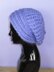 Super Chunky Rib Band Lace Slouch Hat