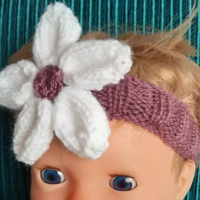 Newborn Daisy Headband - Easy