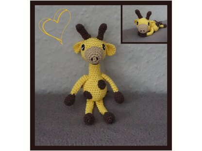 Crochet pattern: little giraffe Kito!