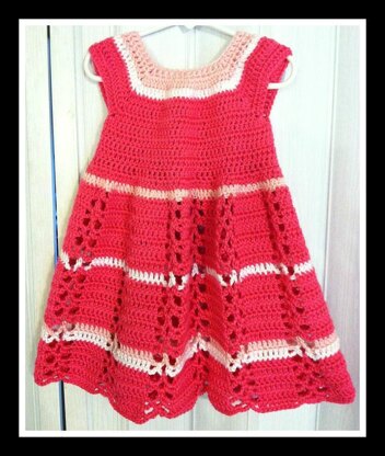 Ribbon & Lace Toddler Dress