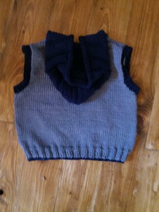LUCIA SLIPOVER VEST, sleeveless pullover