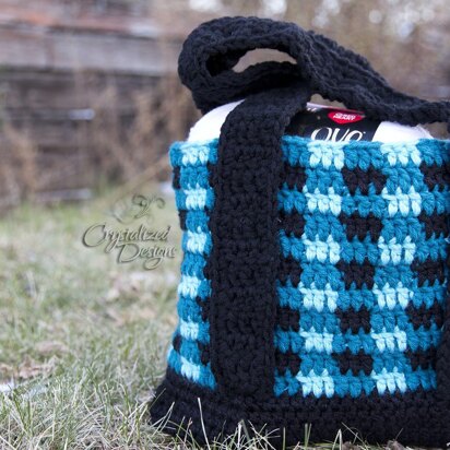 Buffalo Plaid Tote Bag