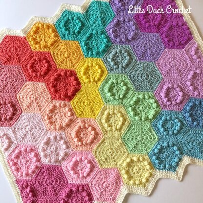 Hexi Bobble Blanket