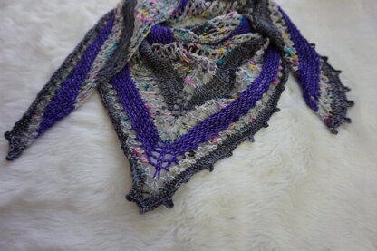 Inspiration Wharf Knit Shawl