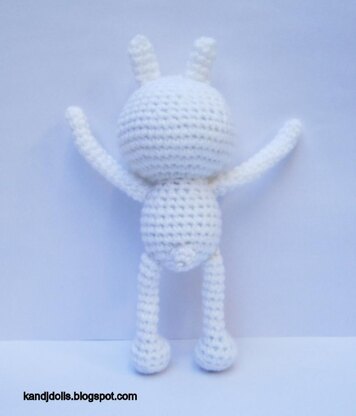 Tuzki - Easy Amigurumi crochet pattern