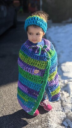 Carseat cape blanket