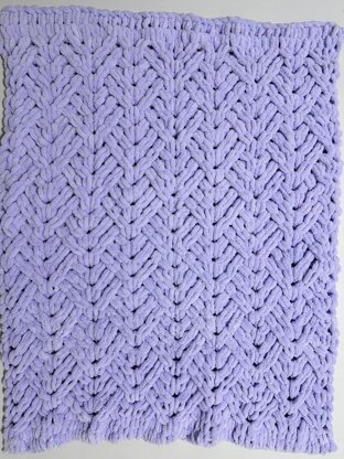 Tree Blanket Pattern
