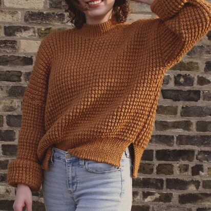 Weekend Waffle Sweater