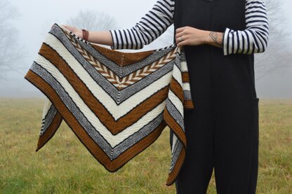 Boho Texture Triangle