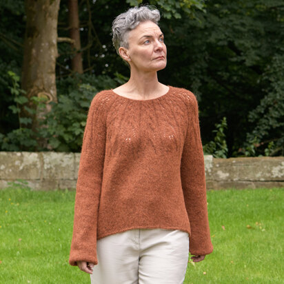 Patera Sweater in The Fibre Co. Cirro - Downloadable PDF