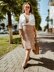 Sparkle Holiday Sequin cotton Dress crochet pattern