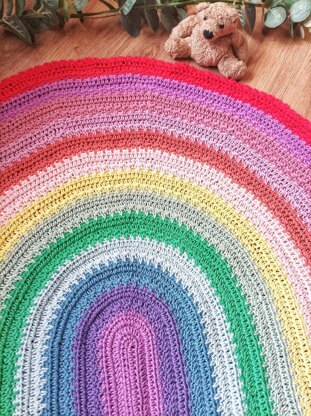 Razzle Dazzle Rainbow Blanket