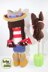 Crochet doll pattern, Amigurumi doll pattern, Medium doll, 18"/46cm,Gilda