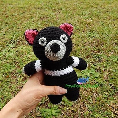 Amigurumi Tasmanian Devil Pattern No.57