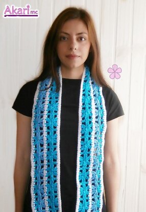 Lacy scarf in 3 colors _ L09