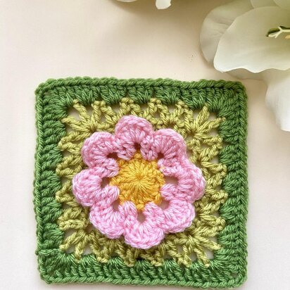 Flower Power Granny Square