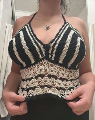 Daisy Bralette Crochet pattern by Amanda