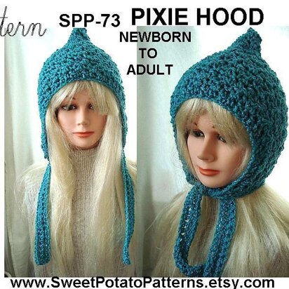 Sweet Potato Pixie Hat | Crochet Pattern by SweetPotatoPatterns