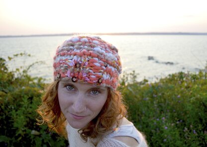 Favorite Beret in Knit Collage Gypsy Garden