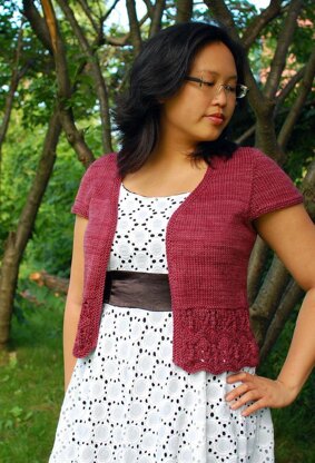 Bellevue Cardigan - worsted weight