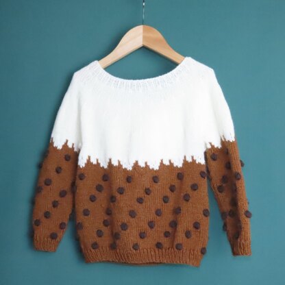 Kid's Christmas Pudding Jumper