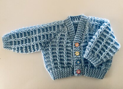 Newborn Boy Cardigan