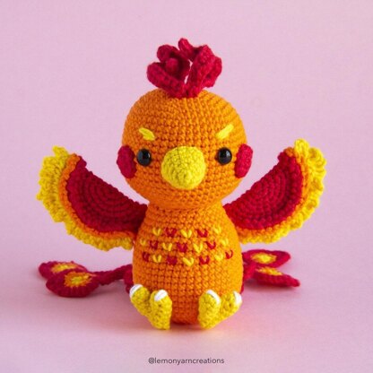 Ember the Phoenix Crochet Pattern