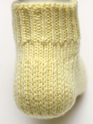 Lemon Sherbet Socks - Toe Up (DK)