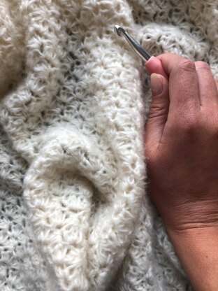 Crochet Cotton Tail Sweater