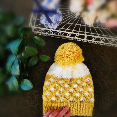 Honeycomb Beanie