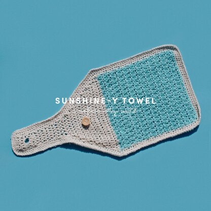 Sunshine-y Hanging Towel
