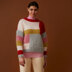 Patchwork Sweater - Knitting Pattern for Women in Debbie Bliss Nell by Debbie Bliss