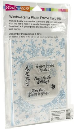 Stampendous Windowrama Card Kit - Winter