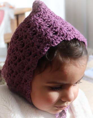 Poppy Pixie Bonnet