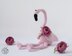 Small pink flamingo