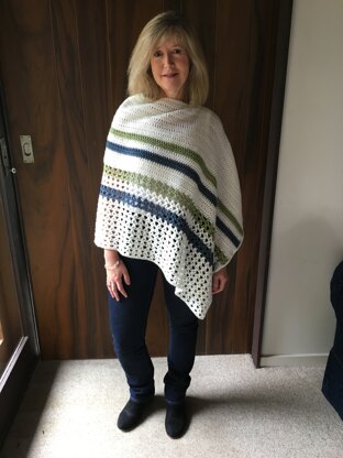 Silver Drop Poncho