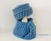 Chunky Hat and Infinity Cowl Scarf Girls Ladies
