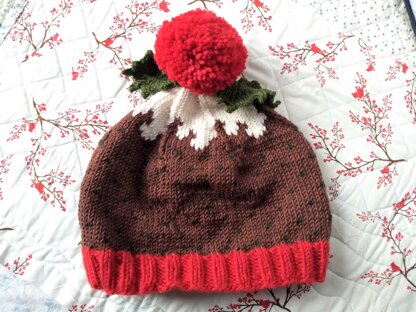 Sixpence Christmas Pudding hat