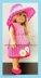 Crochet 18 Inch Doll Summer Playtime Dress Pattern