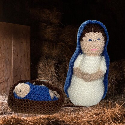 Knit the nativity