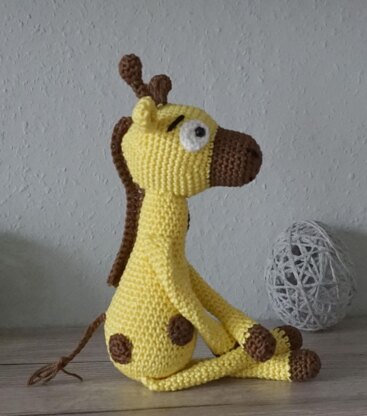 Häkelanleitung Schlenker Giraffe Joy