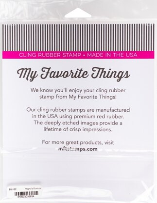 My Favorite Things Cling Rubber Stamps - Magnolia Blossoms