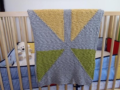 Triangles Baby Blanket