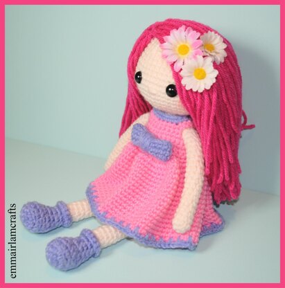 Pinky, Doll Crochet Pattern